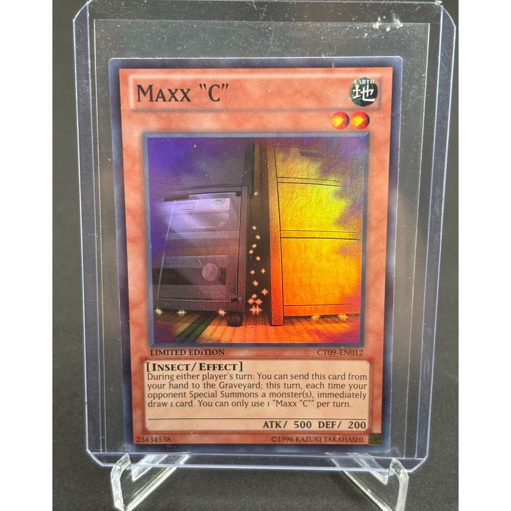 Yu-Gi-Oh Maxx "C" CT09-EN012 Super Rare Limited Edition Holo